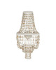 Currey and Company - 5000-0306 - LED Wall Sconce - Cybele - Natural / Pearlized White / White