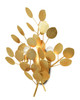 Currey and Company - 5000-0305 - Two Light Wall Sconce - Lunaria - Contemporary Gold Leaf