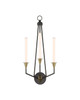 Currey and Company - 5000-0303 - LED Wall Sconce - Hennin - Polished Antique Brass/Oil Rubbed Bronze