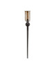Currey and Company - 5000-0297 - One Light Wall Sconce - Wemyss - Gilded Oak/Smoke
