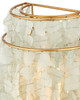 Currey and Company - 5000-0287 - One Light Wall Sconce - Verre de Mer - Seaglass/Contemporary Gold