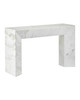 Currey and Company - 4000-0278 - Console Table - Fireside - Natural White / Green
