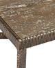 Currey and Company - 4000-0276 - Cocktail Table - Ampleur - Rustic Bronze / Natural