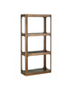 Currey and Company - 4000-0261 - Etagere - Scaffale - Smoke Gold / Smoke