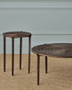 Currey and Company - 4000-0256 - Accent Table - Unity - Antique Bronze/Dark Bronze