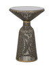 Currey and Company - 4000-0253 - Accent Table - Canopus - Iron/Bronze/Smoke