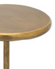 Currey and Company - 4000-0248 - Accent Table - Carillon - Antique Brass