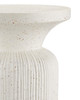Currey and Company - 2000-0054 - Accent Table - Ridge - Ivory Terrazzo