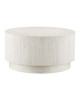 Currey and Company - 2000-0053 - Cocktail Table - Ridge - Ivory Terrazzo