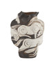 Currey and Company - 1200-1160 - Vase - Galliard - White / Brown