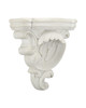 Currey and Company - 1200-1155 - Wall Shelf - Acanthus - Antique Off-White