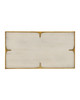 Currey and Company - 1200-1123 - Box Set of 2 - Orin - Ivory / Brushed Brass