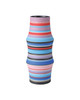 Currey and Company - 1200-1098 - Vase - Happy 80's - Blue/Pink/Red