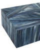 Currey and Company - 1200-1067 - Box - Winter Harvest - Blue