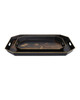 Currey and Company - 1200-1063 - Tray Set of 2 - Glasshouse - Black/Gold
