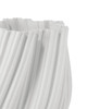 Currey and Company - 1200-1004 - Vase - Whorl - White