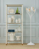 Currey and Company - 1200-0985 - Vase - Flower - White