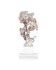 Currey and Company - 1200-0974 - Sculpture - Faux - Purple Pink/Clear