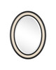 Currey and Company - 1000-0189 - Mirror - Deanna - Ivory / Black