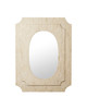 Currey and Company - 1000-0180 - Mirror - Sentimental - Natural / Brass