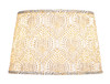 Currey and Company - 0900-6019 - Lamp Shade - Lenore - Gold/Brown/Ivory