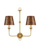 Currey and Company - 0900-0070 - Chandelier Shade - Castagno - Gold/Red