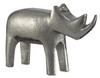 Currey and Company - 1200-0082 - Rhino - Kano Collection - Silver