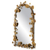 Currey and Company - 1000-0115 - Mirror - Vinna - Antique Brass