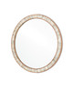 Currey and Company - 1000-0070 - Mirror - Hyson - Natural/Beige