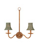 Currey and Company - 0900-0042 - Chandelier Shade - Bell - Teal