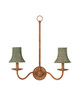 Currey and Company - 0900-0042 - Chandelier Shade - Bell - Teal
