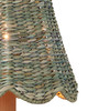 Currey and Company - 0900-0038 - Chandelier Shade - Annabelle - Teal