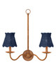 Currey and Company - 0900-0037 - Chandelier Shade - Annabelle - Indigo