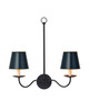 Currey and Company - 0900-0030 - Chandelier Shade - Tole - Blue