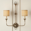 Currey and Company - 0900-0028 - Chandelier Shade - Natural Grasscloth - Natural