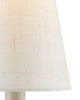 Currey and Company - 0900-0025 - Chandelier Shade - Ivory Fine Grasscloth - Light Natural
