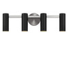 Generation Lighting - GLV2084BNE - Four Light Vanity - Zentro - Brushed Nickel