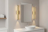 Generation Lighting - GLV1921SB - LED Vanity - Aro - Satin Brass