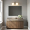 Generation Lighting - GLV1842BN - Two Light Vanity - Nube - Brushed Nickel