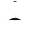 Generation Lighting - GLP2041MBKE - One Light Pendant - Mont - Midnight Black