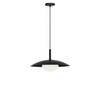 Generation Lighting - GLP2041MBKE - One Light Pendant - Mont - Midnight Black