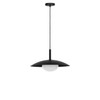 Generation Lighting - GLP2041MBKE - One Light Pendant - Mont - Midnight Black