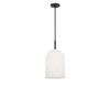 Generation Lighting - GLP1941MBK - One Light Pendant - Neblina - Midnight Black