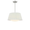 Generation Lighting - GLP1873BN - Three Light Pendant - Vilera - Brushed Nickel