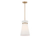 Generation Lighting - GLP1751SB - One Light Pendant - Fynn - Satin Brass
