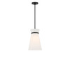 Generation Lighting - GLP1751MBK - One Light Pendant - Fynn - Midnight Black