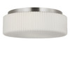 Generation Lighting - GLF1992BNE - Two Light Flush Mount - Axira - Brushed Nickel