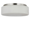 Generation Lighting - GLF1992BNE - Two Light Flush Mount - Axira - Brushed Nickel
