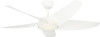 Generation Lighting - 5ARKSM52RZWD - 52" Ceiling Fan - Arkdale - Matte White