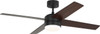 Generation Lighting - 4LNIR52MBKAWD - 52" Ceiling Fan - Loni - Midnight Black